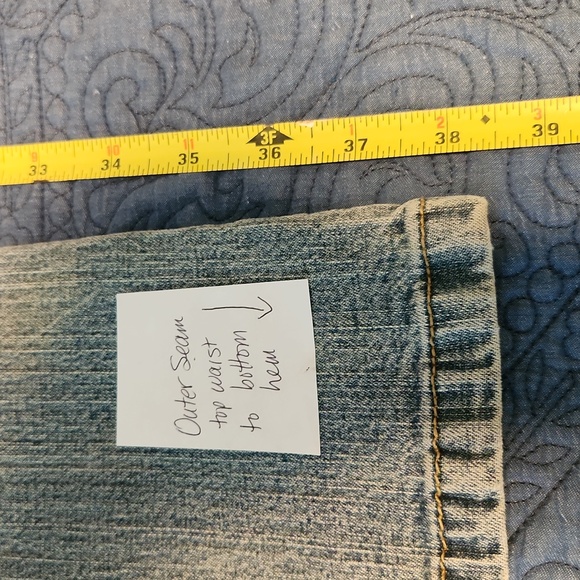 Signature Levi's Boot Cut Stretch Jeans ☆ Misses Sz 8 Short ☆ Vintage ☆ Awesome - Picture 7 of 14